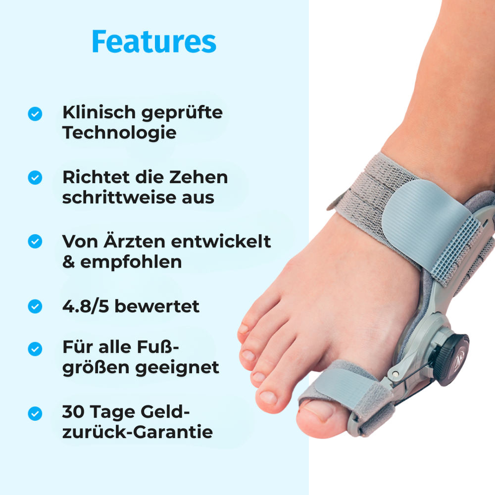 FußFix™ Ballenzeh-Korrektur