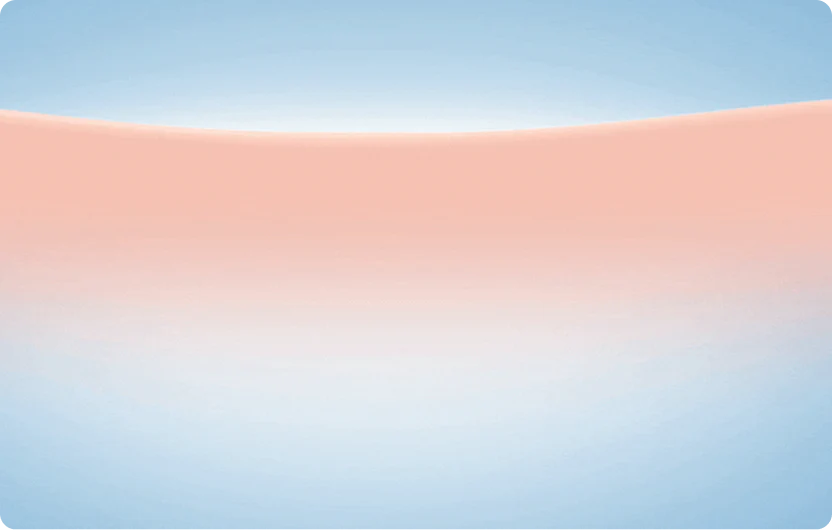 Fat cells push up on the skin